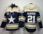 Jerseys Factory Cheap Nike Cowboys #21 Deion Sanders Navy Blue S