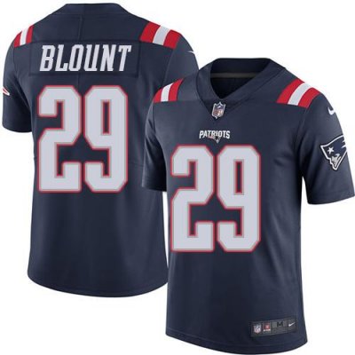Jerseys Factory Cheap Nike Patriots #29 LeGarrette Blount Navy B