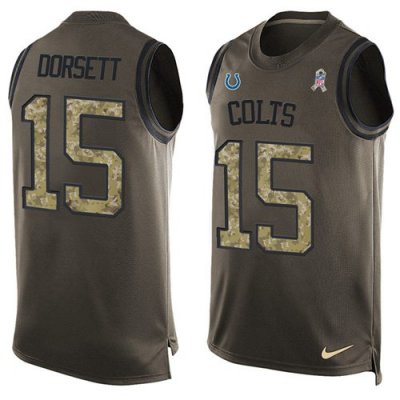 Jerseys Factory Cheap Nike Colts #15 Phillip Dorsett Green Men's