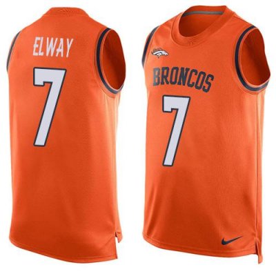 Jerseys Factory Cheap Nike Broncos #7 John Elway Orange Team Col