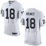Jerseys Factory Cheap Nike Raiders #18 Andre Holmes White Men's
