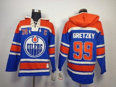 Jerseys Factory Cheap Oilers #99 Wayne Gretzky Light Blue Sawyer