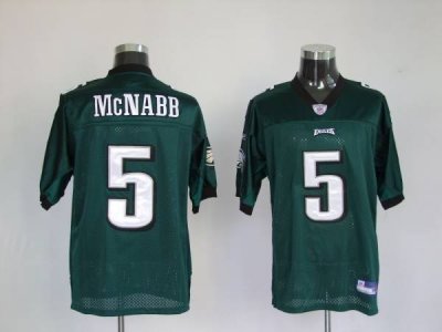Jerseys Factory Cheap Eagles Donovan McNabb #5 Stitched Green NF