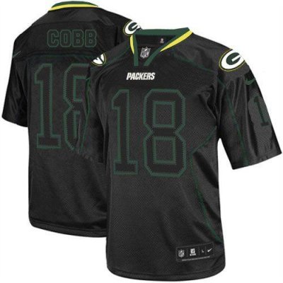 Jerseys Factory Cheap Nike Packers #18 Randall Cobb Lights Out B