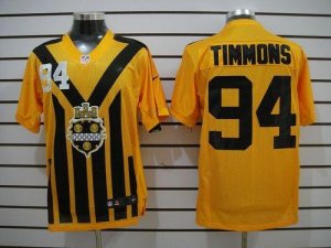 Jerseys Factory Cheap Nike Steelers #94 Lawrence Timmons Gold 19