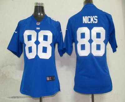 Jerseys Factory Cheap Nike Giants #88 Hakeem Nicks Royal Blue Te