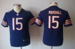 Jerseys Factory Cheap Nike Bears #15 Brandon Marshall Navy Blue