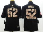 Jerseys Factory Cheap Nike Raiders #52 Khalil Mack Black Men's S