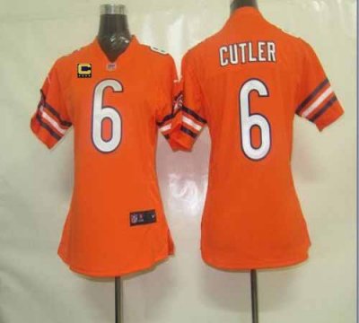 Jerseys Factory Cheap Nike Bears #6 Jay Cutler Orange Alternate