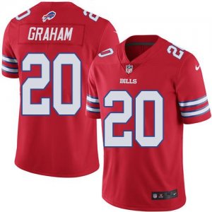 Jerseys Factory Cheap Nike Bills #20 Corey Graham Red Men's Stit