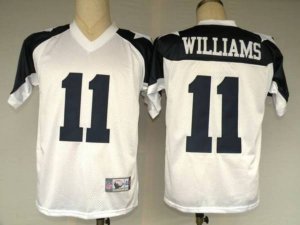 Jerseys Factory Cheap Cowboys #11 Roy Williams White Thanksgivin