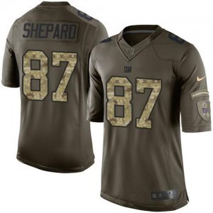 Jerseys Factory Cheap Nike Giants #87 Sterling Shepard Green Men