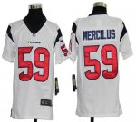 Jerseys Factory Cheap Nike Texans #59 Whitney Mercilus White You