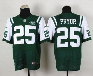 Jerseys Factory Cheap Nike Jets #25 Calvin Pryor Green Team Colo