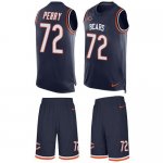 Jerseys Factory Cheap Nike Bears #72 William Perry Navy Blue Tea