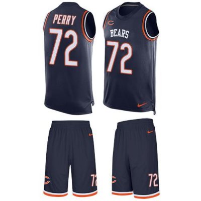 Jerseys Factory Cheap Nike Bears #72 William Perry Navy Blue Tea