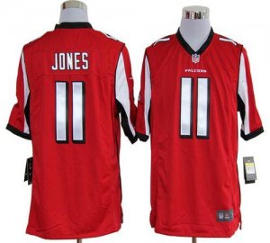 Jerseys Factory Cheap Nike Falcons #11 Julio Jones Red Team Colo