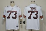 Jerseys Factory Cheap Nike Browns #73 Joe Thomas White Men's Emb