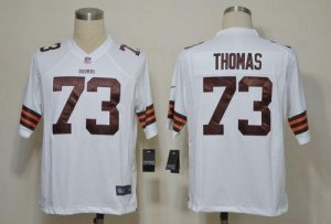 Jerseys Factory Cheap Nike Browns #73 Joe Thomas White Men's Emb