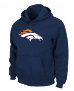 Jerseys Factory Cheap Denver Broncos Logo Pullover Hoodie Dark B