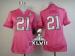 Jerseys Factory Cheap Nike 49ers #21 Frank Gore Pink Super Bowl
