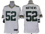 Jerseys Factory Cheap Nike Packers #52 Clay Matthews White Men's