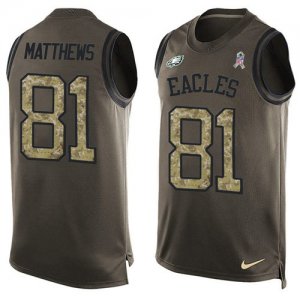 Jerseys Factory Cheap Nike Eagles #81 Jordan Matthews Green Men'