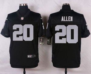 Jerseys Factory Cheap Nike Raiders #20 Nate Allen Black Team Col