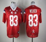 Jerseys Factory Cheap Patriots #83 Wes Welker Red 2012 Pro Bowl