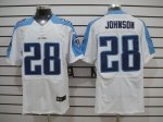 Jerseys Factory Cheap Nike Titans #28 Chris Johnson White Men's