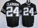 Jerseys Factory Cheap Nike Cowboys #24 Morris Claiborne Black Sh