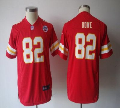 Jerseys Factory Cheap Nike Chiefs #82 Dwayne Bowe Red Team Color