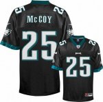 Jerseys Factory Cheap Nike Eagles #25 LeSean McCoy Black Stitche