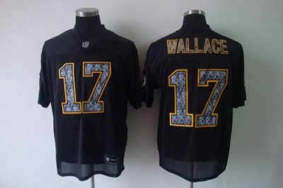 Jerseys Factory Cheap Sideline Black United Steelers #17 Mike Wa