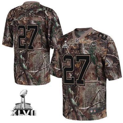 Jerseys Factory Cheap Nike Ravens #27 Ray Rice Camo Super Bowl X