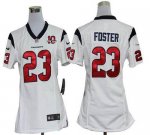 Jerseys Factory Cheap Nike Texans #23 Arian Foster White With 10