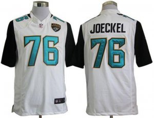 Jerseys Factory Cheap Nike Jaguars #76 Luke Joeckel White Men's