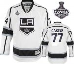 Jerseys Factory Cheap Kings #77 Jeff Carter White Road 2012 Stan