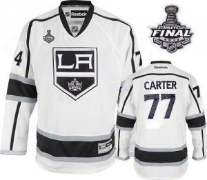 Jerseys Factory Cheap Kings #77 Jeff Carter White Road 2012 Stan