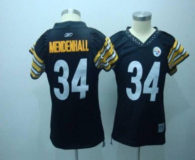 Jerseys Factory Cheap Steelers #34 Rashard Mendenhall Black Wome