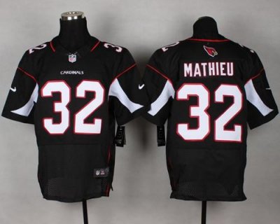Jerseys Factory Cheap Nike Cardinals #32 Tyrann Mathieu Black Al