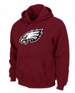 Jerseys Factory Cheap Philadelphia Eagles Logo Pullover Hoodie R