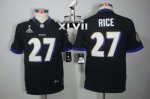 Jerseys Factory Cheap Nike Ravens #27 Ray Rice Black Alternate S