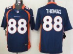 Jerseys Factory Cheap Nike Broncos #88 Demaryius Thomas Navy Blu