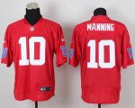 Jerseys Factory Cheap Nike Giants #10 Eli Manning Red Men's Stit