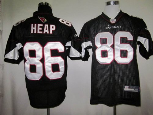 Jerseys Factory Cheap Cardinals #86 Todd Heap Black Alternate St