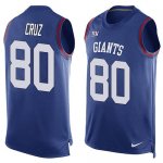 Jerseys Factory Cheap Nike Giants #80 Victor Cruz Royal Blue Tea