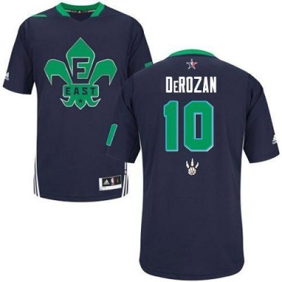 Jerseys Factory Cheap Raptors #10 DeMar DeRozan Navy Blue 2014 A