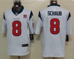Jerseys Factory Cheap Nike Texans #8 Matt Schaub White With 10th