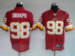 Jerseys Factory Cheap Redskins #98 Brian Orakpo Stitched Red NFL